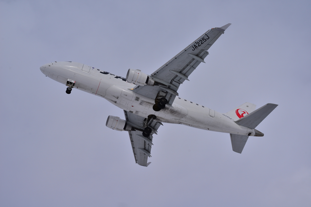 ERJ-170-100 / JA225J / J-AIR / 函館空港