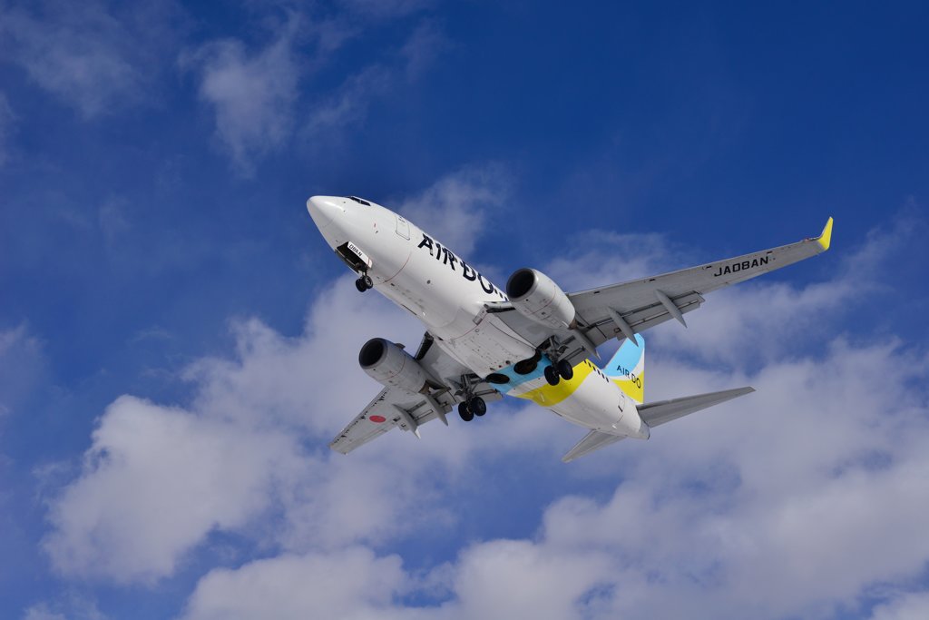 B737-700 / JA08AN / ADO / 函館空港