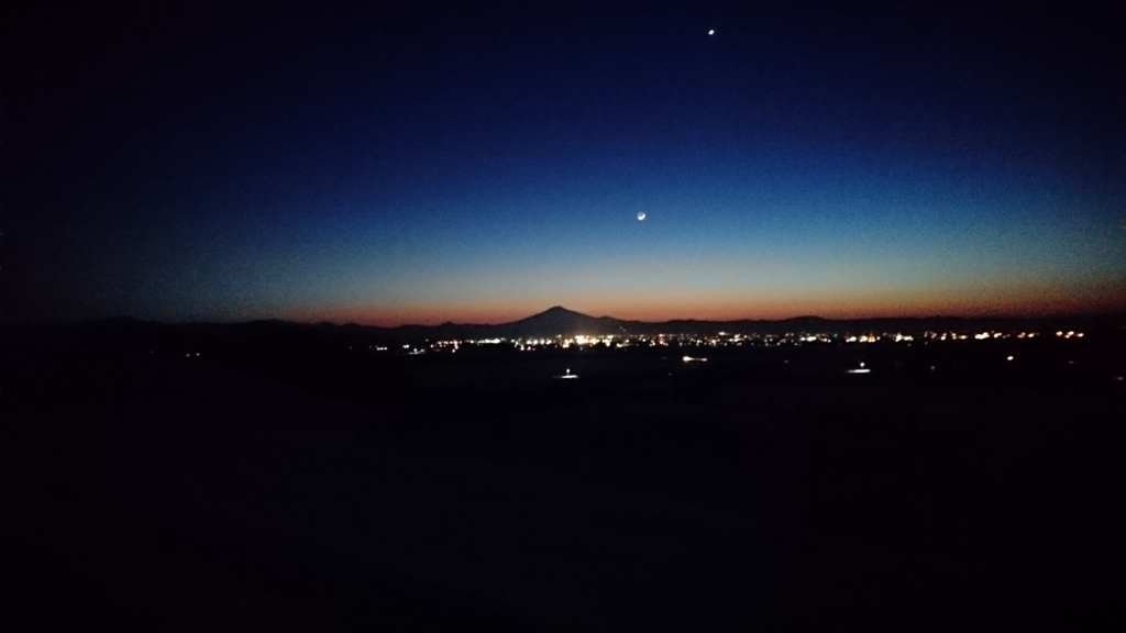 とある田舎の鳥海山