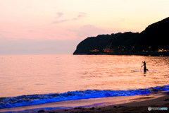逗子海岸　NIGHT WAVE