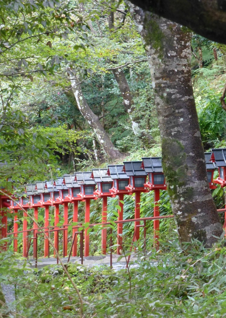 貴船神社　参道