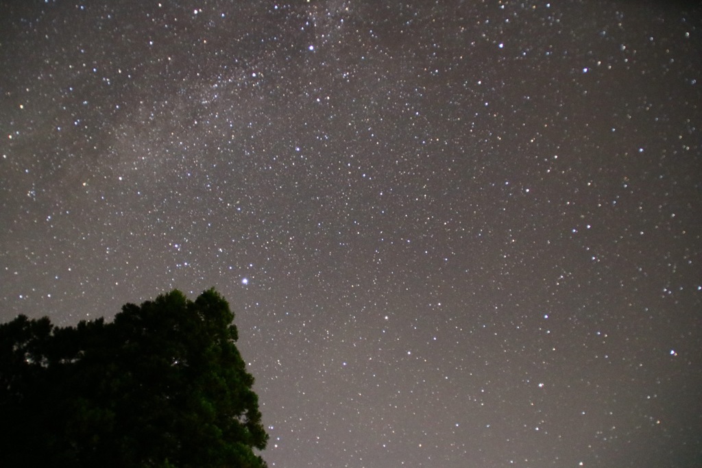 初めての星空撮影