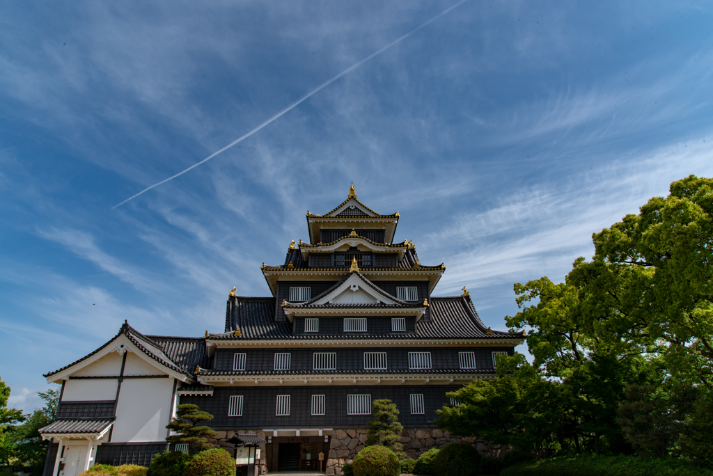 岡山　後楽園　岡山城12