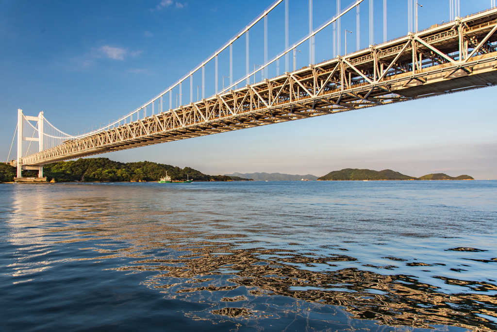 少し早朝の瀬戸大橋