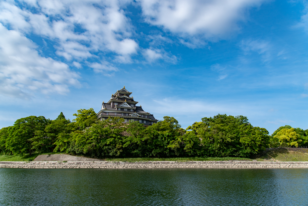 岡山　後楽園　岡山城3