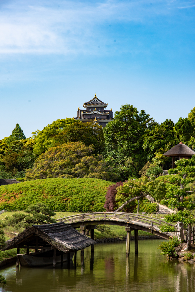 岡山　後楽園　岡山城5