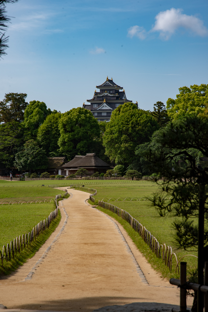 岡山　後楽園　岡山城8