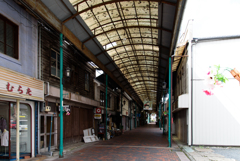 玉島の商店街