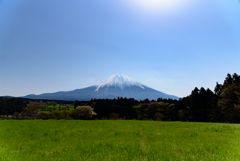 朝霧　富士