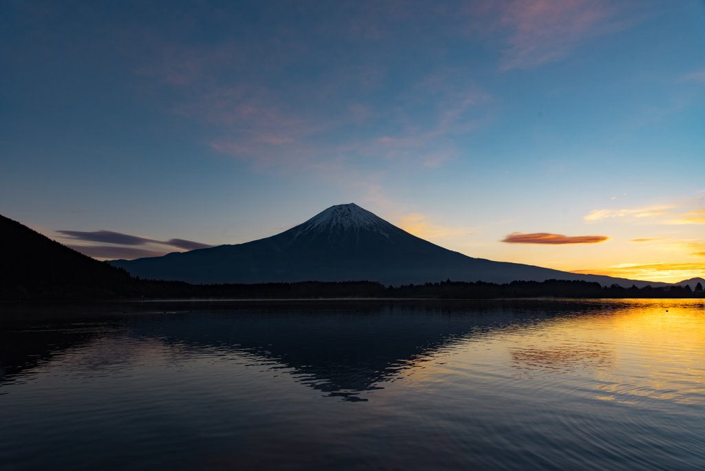 いつもの田貫湖