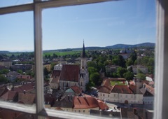 オーストリア／メルク／メルク修道院の窓から