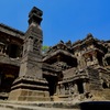 インド／エローラ／石窟寺院／第16窟カイラーサナータ寺院