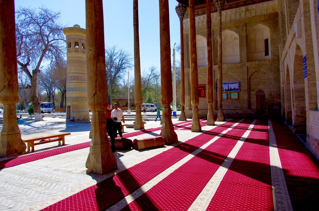 ウズベキスタン／ブハラ／バラハウズ・モスク