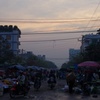 ミャンマー／マンダレー、朝の風景