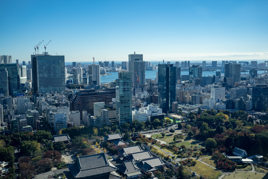 東京タワーメインデッキから