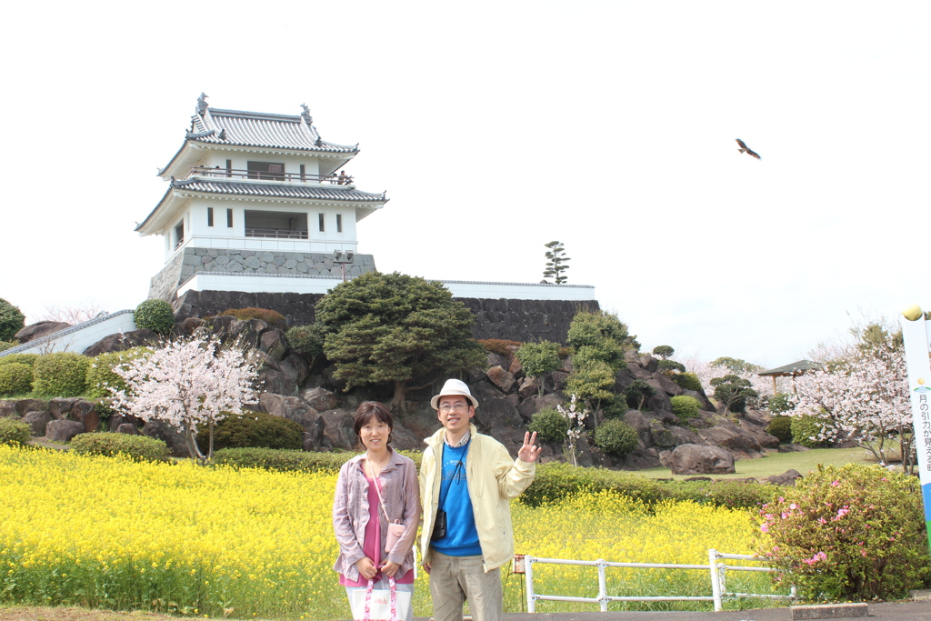 桜＆菜の花に囲まれて(^^)/