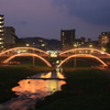 夏祭りの夕景(^^)/