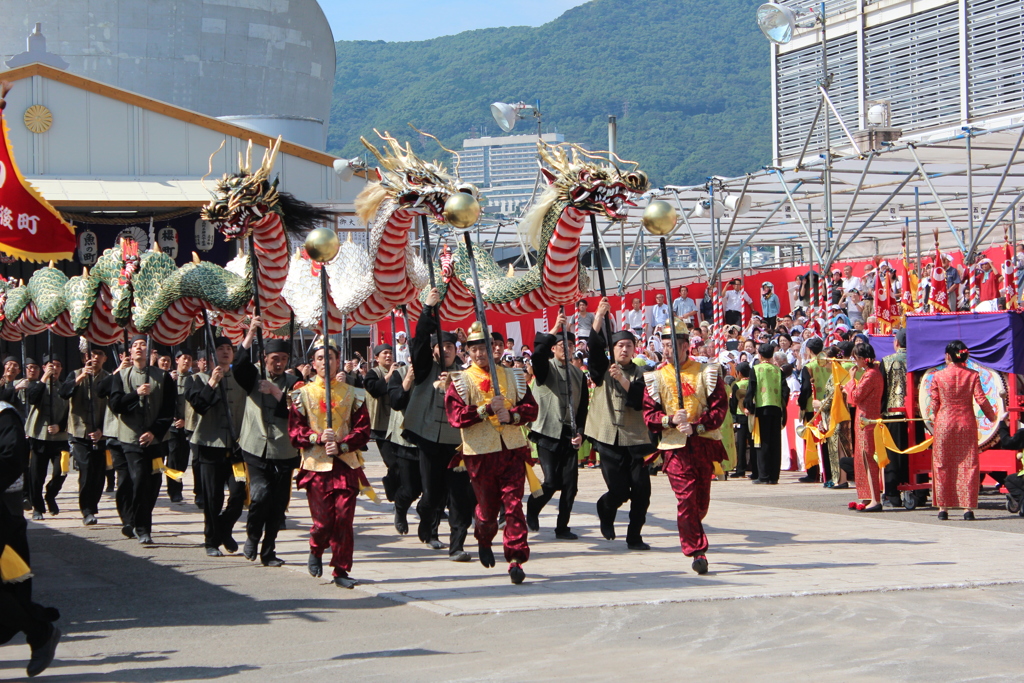 長崎くんち祭りⅤ(^^)/