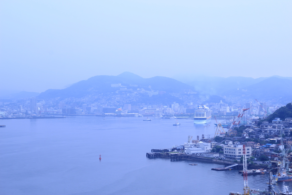 夏の長崎港(^^)/