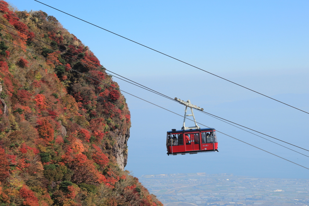 ゴンドラと紅葉(^^)/