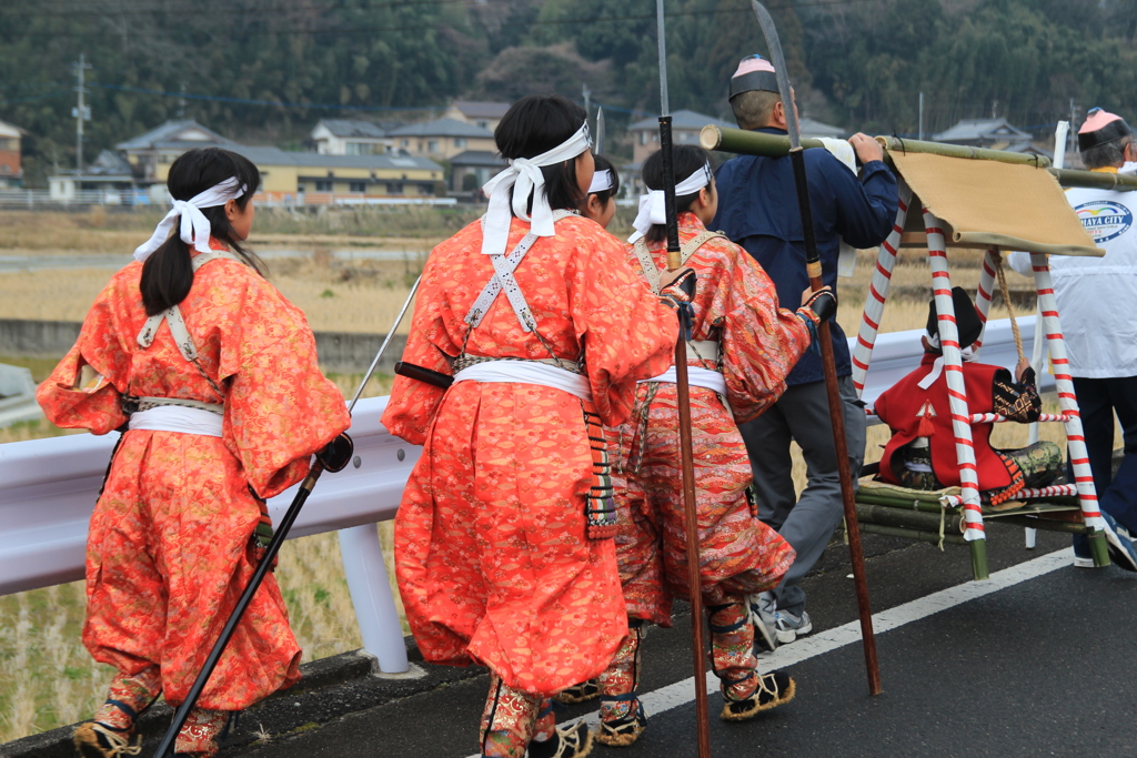 可愛いお殿様と家臣達(^^)/