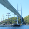 帆船パラダと女神大橋(^^)/