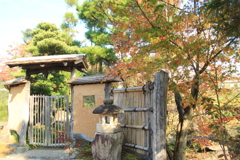 秋の古民家