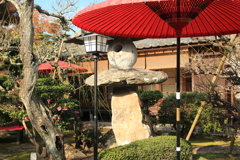 迎仙閣の中庭