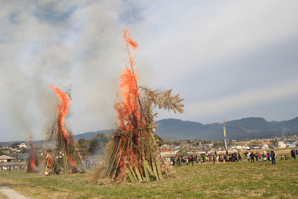 「どんと焼き」で無病息災Ⅲ