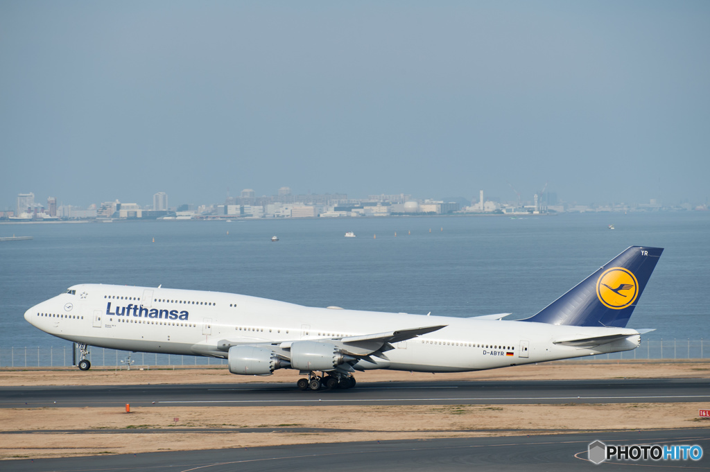 ルフトハンザの ボーイング747-8 (D-ABYR)-①