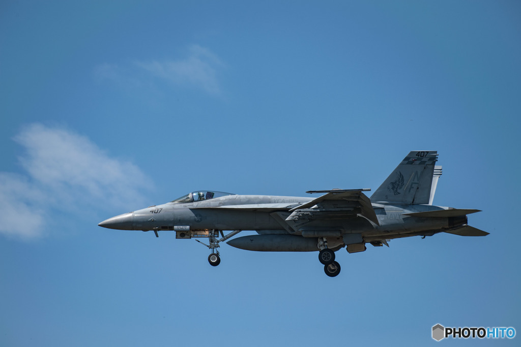 アメリカ海軍 ボーイング F/A-18E スーパーホーネット (NF407)