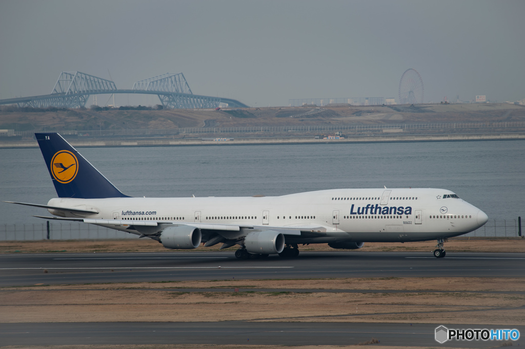 ルフトハンザの Boeing 747-8 (D-ABYA)