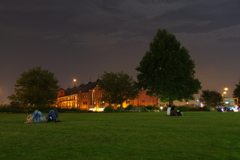 couples on the ground