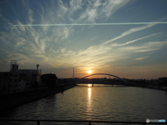 鶴見川　ゆうひ