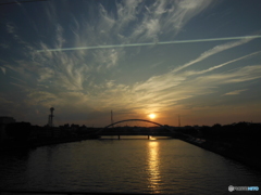 鶴見川　ゆうひ