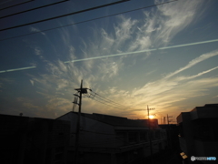 工場地帯　ゆうひ
