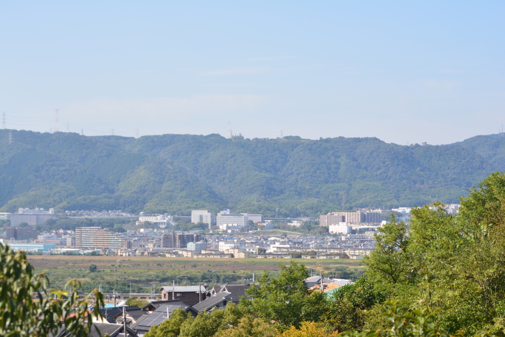 京都八幡市から天王山系3