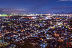 姫路市夕景