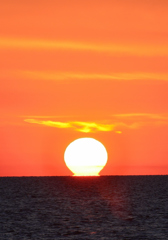 だるま夕日２