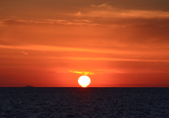だるま夕日１