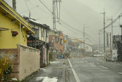 雪、ざんざん降り