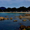 秋の海水浴場