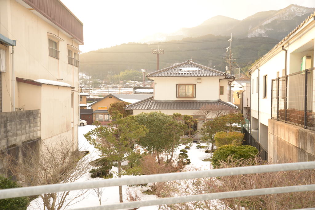 雪の波賀町　2