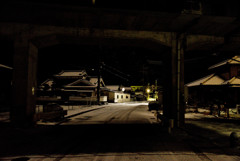 鉄道架橋下