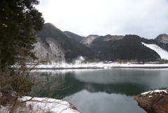 雪の引原ダム 2