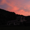 夢前での夕焼け