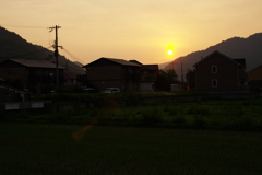 夏至の日の出