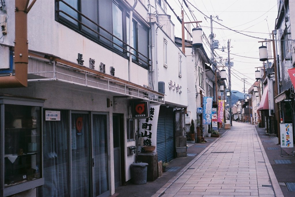 山崎の町並