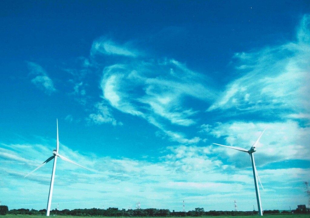 空をかき回す