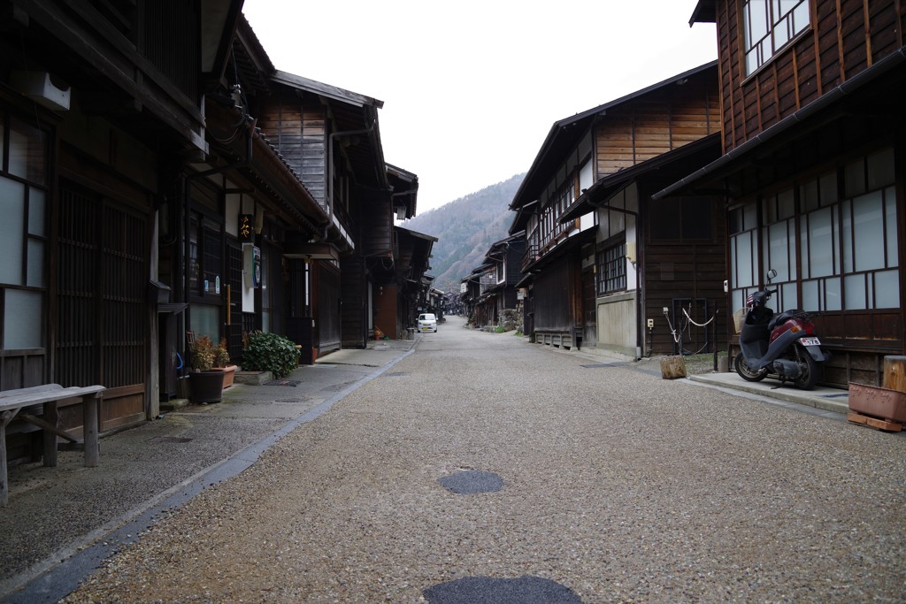 雨の奈良井宿（2）